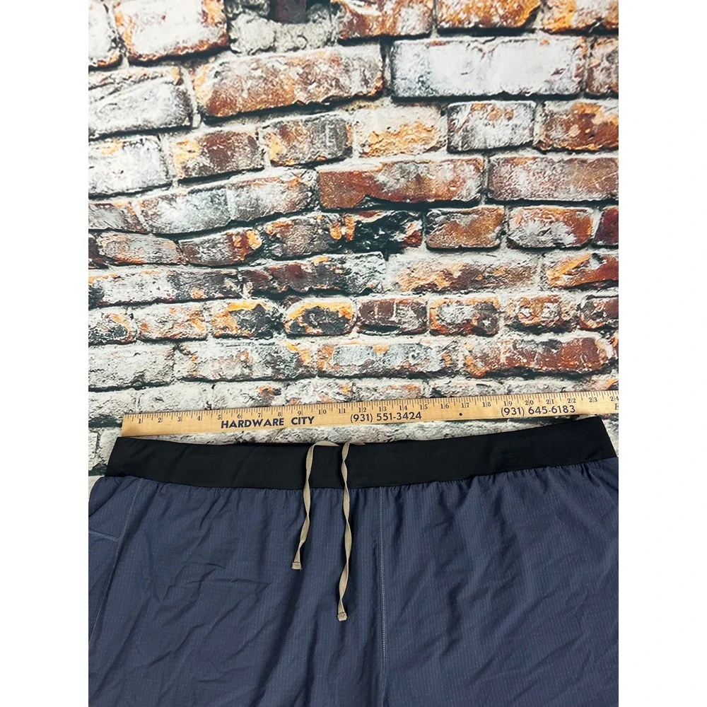 REI Co-op Mens Blue‎ Athletic Running Shorts Size 3XL With Inner liner Pockets